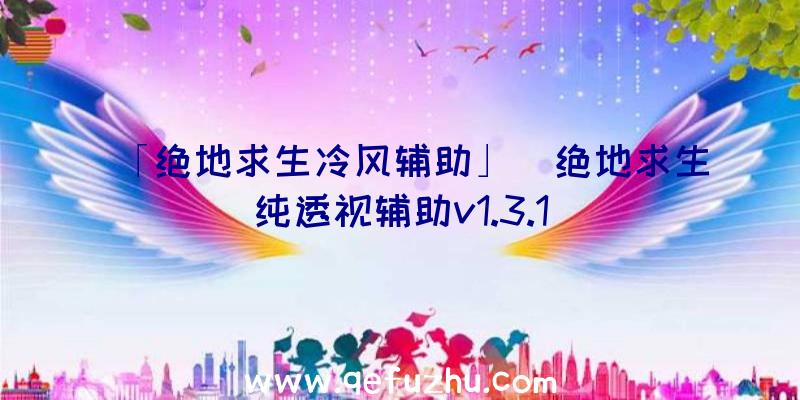 「绝地求生冷风辅助」|绝地求生纯透视辅助v1.3.1